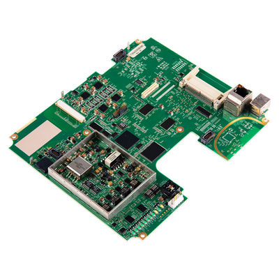 좋은 가격 X 레이 테스트 4 층 산업 PCB 어셈블리 그린 솔더 마스크와 FR4 기반 온라인으로