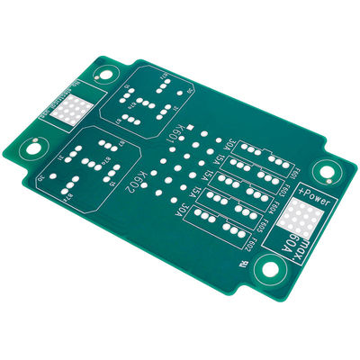 좋은 가격 2 레이어 임페던스 제어 흰색 실크 스크린 0.2mm 추적 간격 구리 PCB 온라인으로
