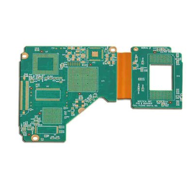 좋은 가격 산업용 딱딱한 유연 PCB 파란색과 Cu 무게 범위 0.5-4 0z 온라인으로