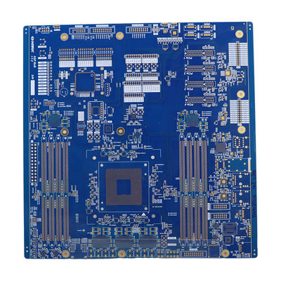 좋은 가격 1.5mm 두께 HDI PCB 보드 6 층 흰색 실크 스크린 온라인으로